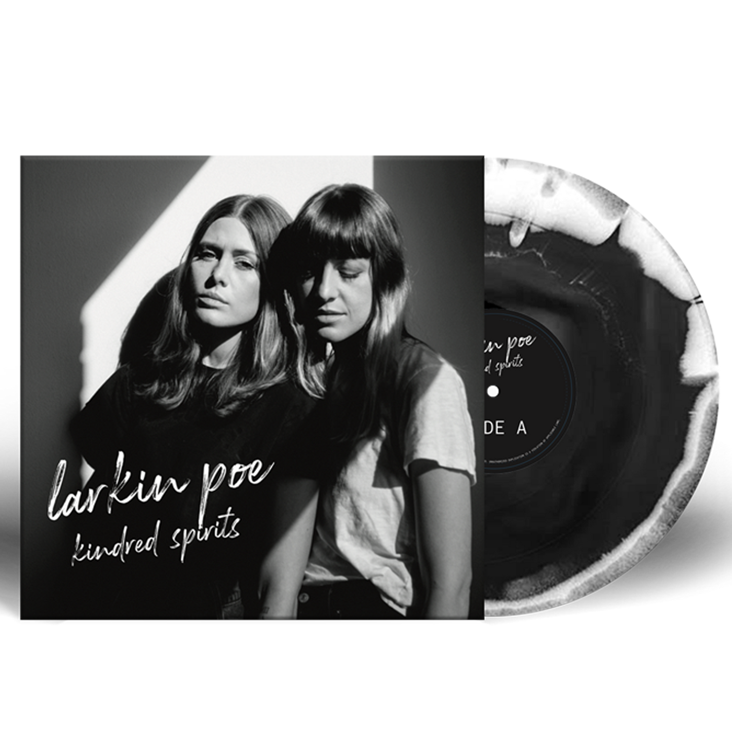 Kindred Spirits Limited Edition Signed Black and White Tie-Die Vinyl