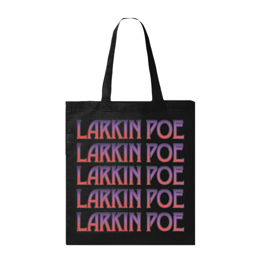 Repeat Logo Black Tote Bag