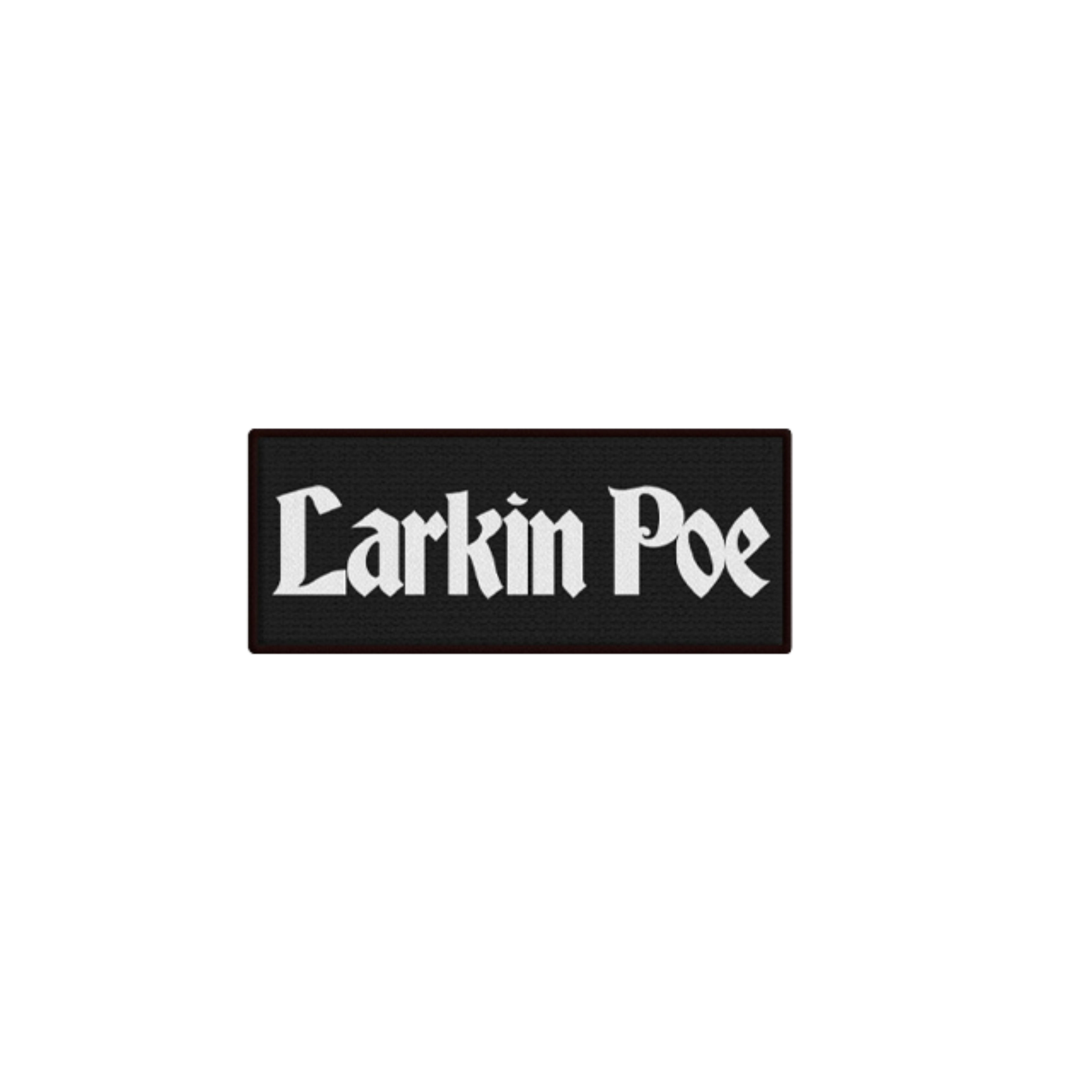 Larkin Lettering Layout Larkin Poe Logo Patch | Larkin Poe – Larkin Poe Official Site