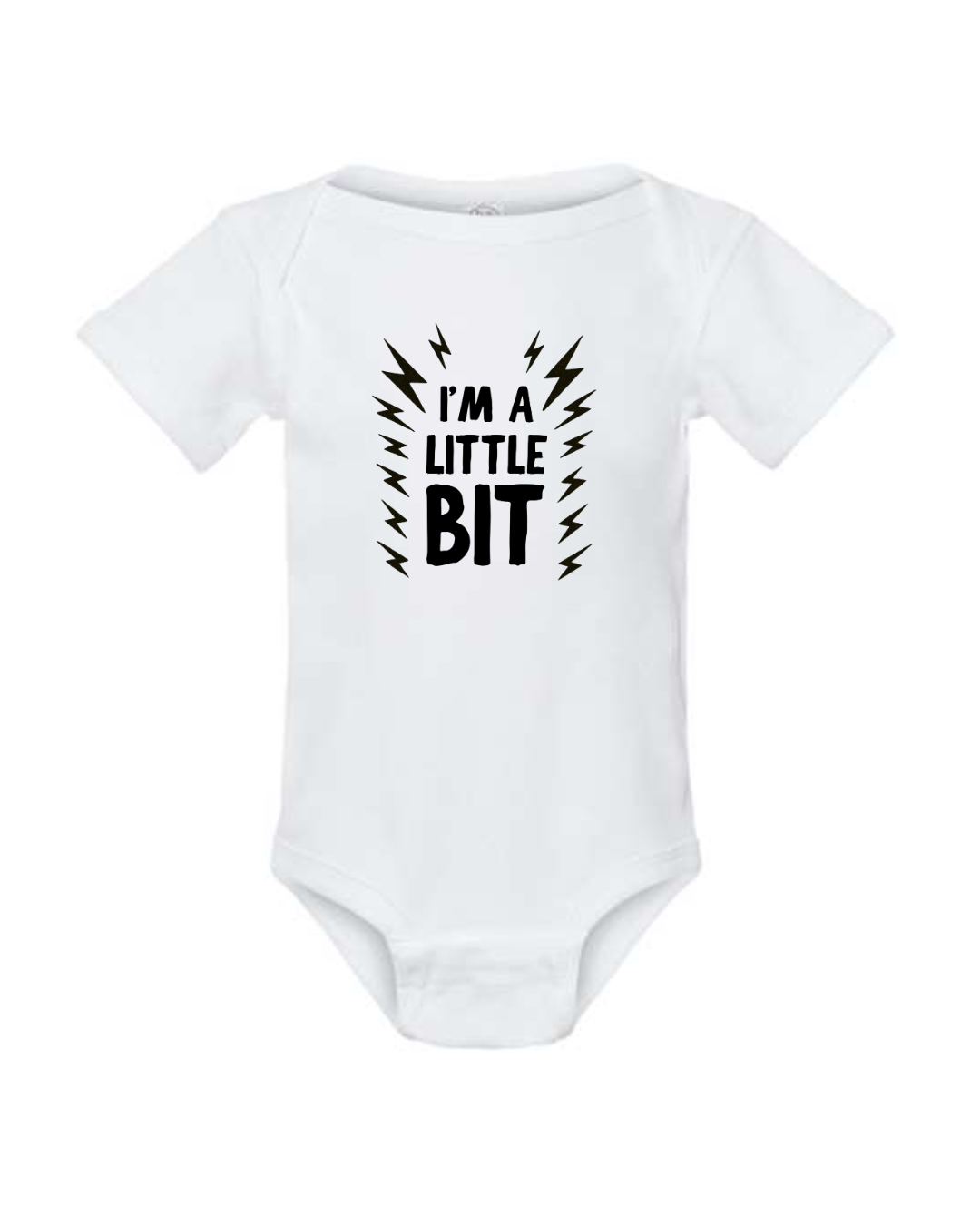 'Little Bit' Baby Onesie